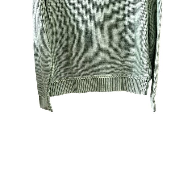 American Eagle NEW Long Weekend V-Neck Sweater In Green Size M - Picture 13 of 15